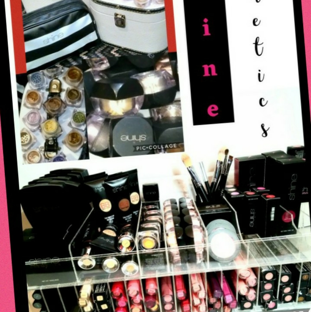 New 5 piece set of Shine cosmetics!!